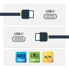 USB-C laddningskabel StarTech Charging Cable, USB 2.0, 240W, 1 meter - Svart#2