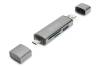 USB-C / USB 3.0 kortläsare Digitus DA-70886 Card Reader Hub, SD / MicroSD, USB 3.0 OTG#1
