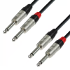 Audio Cable REAN 2 x 6.3 mm Jack Mono to 2 x 6.3 mm Jack Mono 1.5 m#2