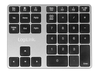 Numeriskt tangentbord LogiLink Keypad, Bluetooth, 35 tangenter, aluminium - Rymdgrå#4