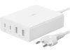Belkin Boost Charge Strömadapter (vit), 108W, 2xUSB-A, 2xUSB-C, 2 M kabel#3