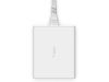Belkin Boost Charge Strömadapter (vit), 108W, 2xUSB-A, 2xUSB-C, 2 M kabel#4